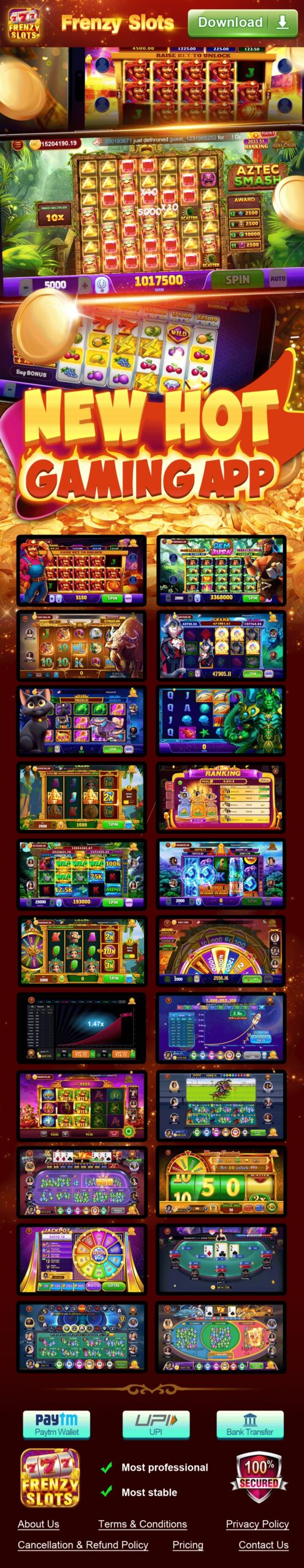 frenzy slots download